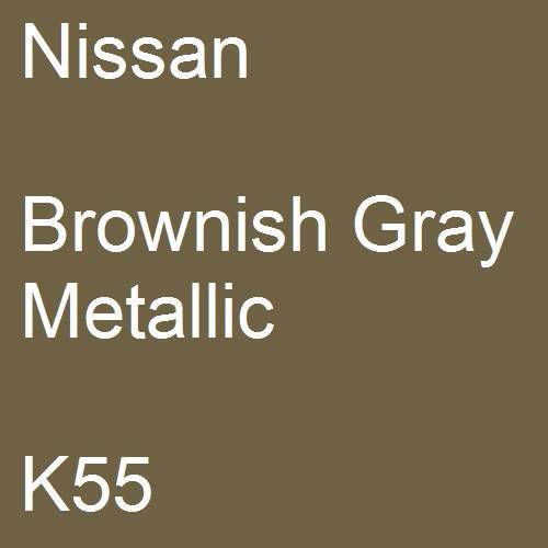 Nissan, Brownish Gray Metallic, K55.